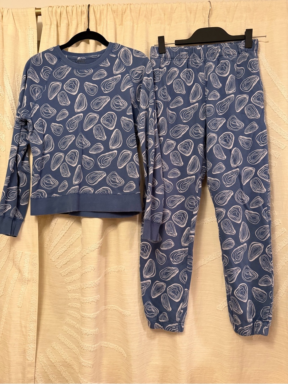 Lewis Organic Oyster Loungewear Set
